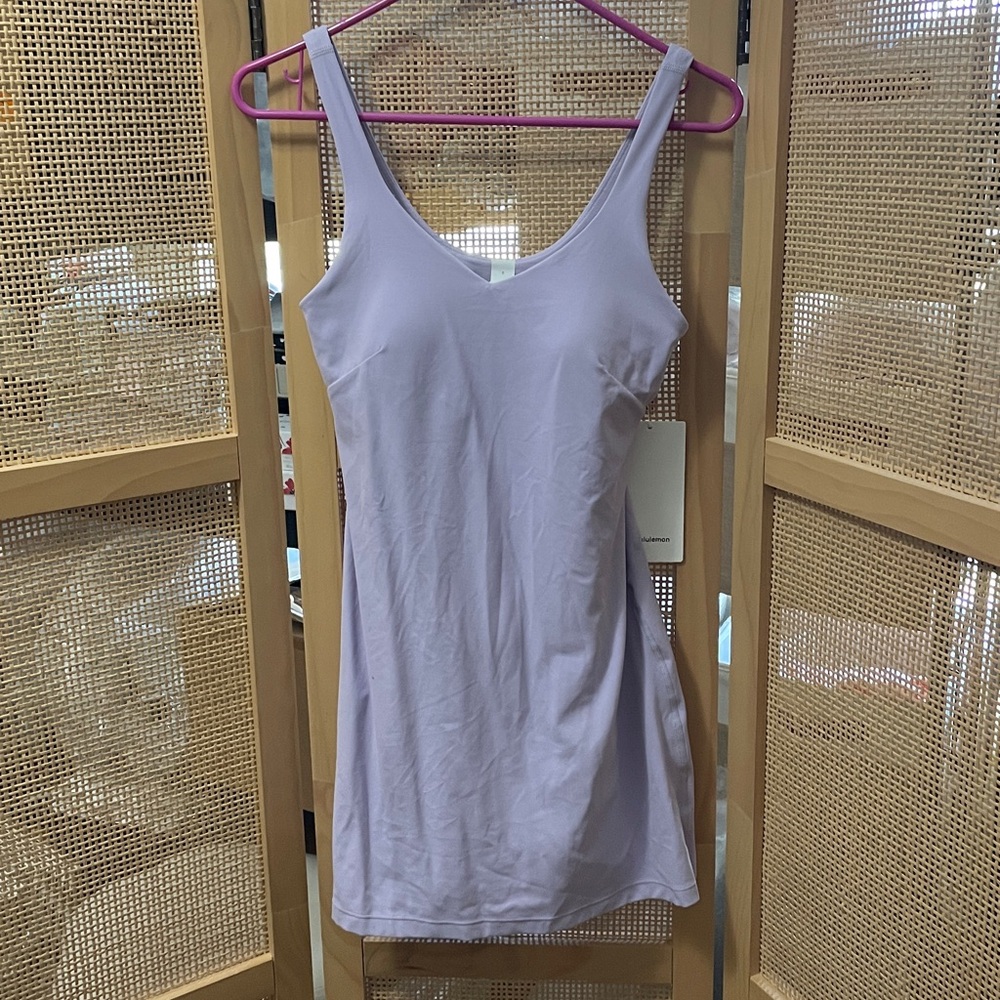 Lululemon Athletica align dress size 6 small LILE lilac purple NWT
